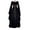 Black, variant on Fall Dresses Sevevn Women's Long Sleeved Round Neck Women's Dress Halloween Costume Medieval Robe