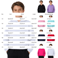 thumbnail image 4 of LIJCC Boys Girls Kids Hoodie Solid Color Sweatshirt Long Sleeve Soft Hooded Sweatshirts Baggy Preppy Pullover Top(Purple,5-6 Years), 4 of 9