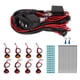 thumbnail image 2 of Kimiss Kit de Señal de Utv, Interruptor Basculante de Señal de Universal de 12 V UTV ATV Kit de Iluminació, 2 of 7