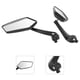 thumbnail image 5 of Bar End Mirror Pair Motorcycle Rear View Mirror Black HD Rotatable For Thread 8mm 10mm Scooter ATV ANGGREK Otros, 5 of 8