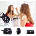 thumbnail image 3 of Bolsa de cosméticos para mujer, carteras, bolso con cremallera, bolsa de maquillaje con cremallera, cartera pequeña para mujer, bolsa de aseo, organizador, 3 of 5