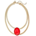 thumbnail image 1 of Thalia Sodi Gold-Tone Large Stone Double Strand Statement Necklace(16+3), 1 of 1