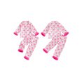 thumbnail image 2 of RUINIXCW Toddler Baby Girl Halloween Silk Stain Pajamas Set Kids Fall Sleepwear Ghost Pumpkin Fur Cuffs Long Sleeve Button Down Shirt and Pants Set Homewear Loungewear 1-6 Years, 2 of 9