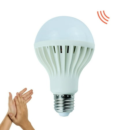 

LED sound control bulb 18W sound light control smart bulb corridor E27 screw indoor lighting 5W # stripe sound light control