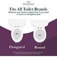 Heavy Duty & Soft Close Toilet Seat Elongated BR23700 Scratch