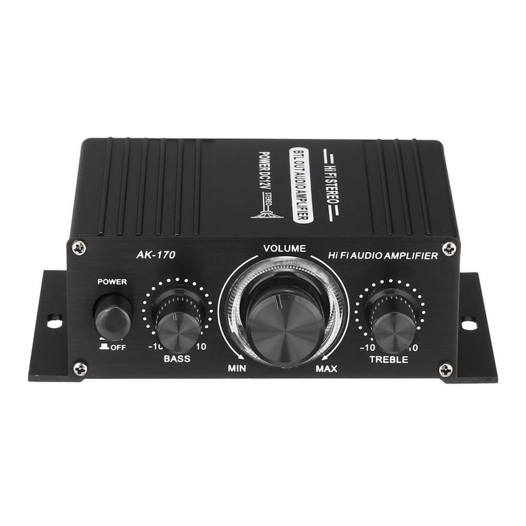 400W Mini amplificateur de puissance numérique bluetooth 5.0 HiFi stéréo  Audio 2 canaux LBTN