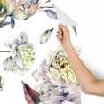thumbnail image 2 of MuralsPrint Peonies Floral Removable Wallpaper - 10'ft H x 24''inch W, 2 of 5