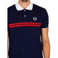 thumbnail image 4 of Sergio Tacchini Supermac Polo Shirt, Blue, 4 of 5