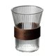 thumbnail image 1 of Taza de café de cristal, portavasos de nogal, vaso de cristal, vasos para beber, taza Kawaii, taza de té, 1 of 5