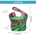 thumbnail image 4 of Kdxio Neon Desert Moon Bibs For Babies, Baby Bibs for Eating, Toddler Bibs, Waterproof Bibs, Feeding Bibs, for Toddlers, Boys, Girls, 4 of 8