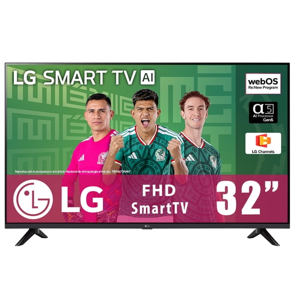 TV LG 32 Pulgadas AI ThinQ Smart TV HD 32LM573BPUA