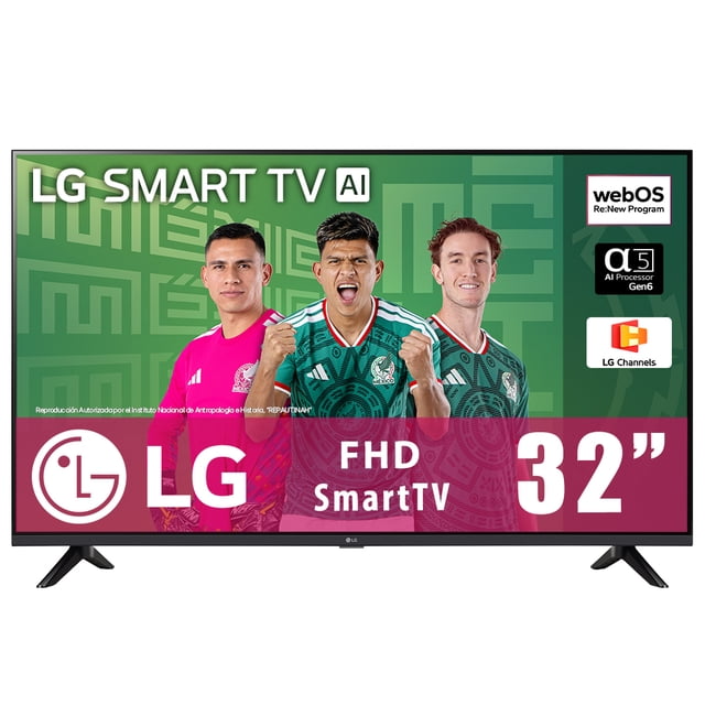 TV LG 32 Pulgadas AI ThinQ Smart TV HD 32LM573BPUA