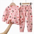 thumbnail image 4 of UAYOTSE Pajamas Sets Toddler Boys Pjs Kids Long Sleeve Graphic Top & Pants Breathable Cotton Sleepwear ,Sizes 3-4 Years, 4 of 4