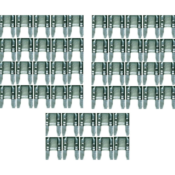 DNF 50 Pack 2 AMP ATS/ATC Mini Blade 12V Automobile Fuses