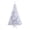 White-7FT, variant on HHBEAUTY 7FT White Artificial Christmas Tree，Xmas Fake Pine Tree with 1000 Branch Tips and Foldable Metal Stand Fully Easy Assembly Hinged Artificial Tree for Home Decoration, Party, Office