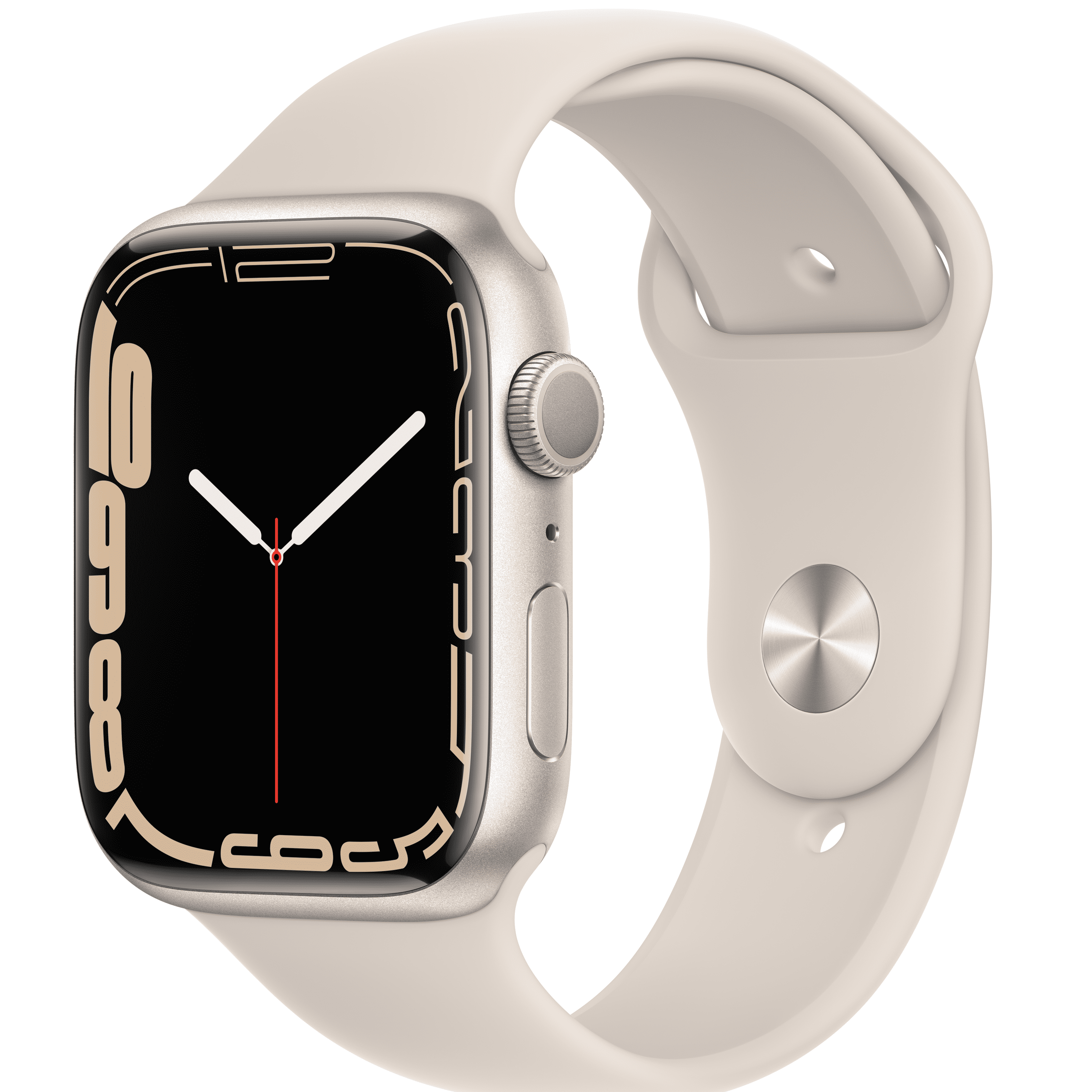 Apple Watch Series 7 GPS, 45mm Starlight Aluminum Case with