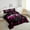 Hot Pink, variant on Erosebridal Pink Letter M Bedding Sets Full with Comforter, Monogrammed A to Z Duvet Insert, Chic Bow Decor, Super Cozy 3-Piece