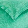 thumbnail image 7 of Bedding Microfiber Duvet Cover Green Leaves with pillowcases Queen, 7 of 7