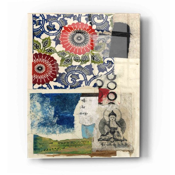 Epic Art 'Doko 3' by Elena Ray Acrylic Glass Wall Art, 16"x24"