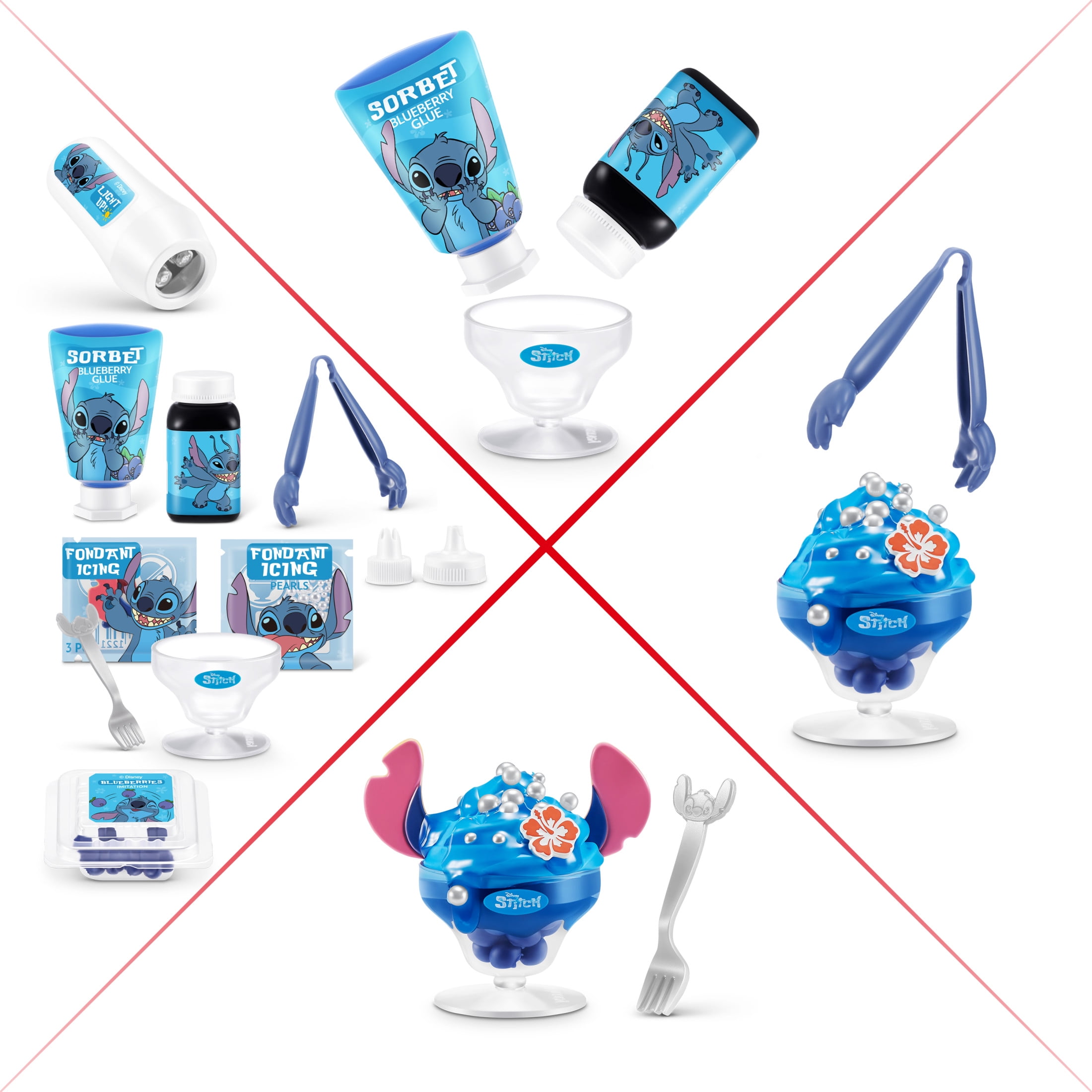 Mini Brands Create Disney Snacks Series 1 Capsule by ZURU, Licensed Mini Collectibles, Mystery Blind Packaging, DIY, Crafts, Resin Play, Novelty, Replica Food, NOT Edible, Collectors, 8+