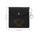 thumbnail image 2 of 1Pc Mask Storage Bag Portable Mask Clip Dustproof Disposable Mask Holder, 2 of 6