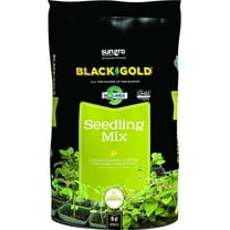 SunGro Horticulture Seedling Germination Mix for Seeds, Cutting, Vegetables, and Herbs, 16 Quart Bag 10 Pack