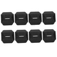thumbnail image 4 of Raindrops 8 Pcs Bed Wheel Stoppers Anti-skid Wheel Pad Furniture Wheel Stoppers Black, 4 of 8