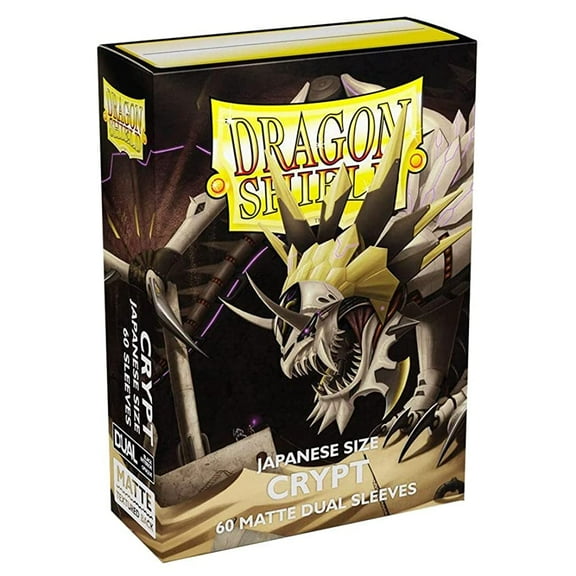 2 Packs Dragon Shield Dual Matte Mini Japanese Crypt 60 ct Card Sleeves Value Bundle!