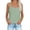 Green, variant on Women's Basic Tank Tops Round Neck Striped Camisole Casual Loose Sleeveless Shirts Summer Beach Vacation Undershirt