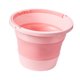 thumbnail image 3 of Cubo Plegable Portátil Colamx 10L Multifuncional para Colada Jardín Rosa, 3 of 8