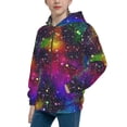 thumbnail image 2 of Picia Bright Universe for Boys Fashion Full-zip Hoodies & Sweatshirts with Kangaroo Pocket,Zip-up Hooded Sweatshirt for Kid, Moisture Wicking & Breathable-Medium, 2 of 6