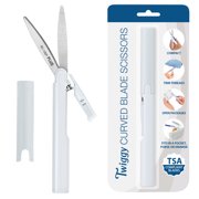 Plus Corporation of America Plus Twiggy Curve Blade Scissor Compact White