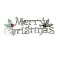 thumbnail image 4 of 50cm FELIZ NAVIDAD Colgador de puerta Adorno para árbol de Navidad Carteles navideños Decoración Fiesta Decorativa (Plata), 4 of 5