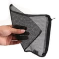 thumbnail image 3 of Nylon Mesh Filter Bag for Aquarium Garden Pond Filtration Black Drawstring Closure 15x20CM, 3 of 9