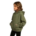 thumbnail image 7 of akafmk Girls Hoodie Sweatshirts Oversized Long Sleeve Sweatshirt with Kangaroo Pocket Casual Pullover Hooded Tops Solid Color Versatile Fall Clothes, Size 11-12 Years, 7 of 7