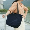 thumbnail image 5 of Large Tote Bag for Women Work Travel - Foldable Lightweight Utility Shoulder Bag, 5 of 5
