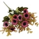 thumbnail image 2 of Cateissary Arreglo de flores falsas Elegante Bajo mantenimiento Larga duración Flores artificiales Decoración Milano crisantemo3, 2 of 6