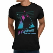 Nightmare On Elm Street  Adult Freddy Krueger Retro T-Shirt