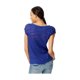thumbnail image 2 of Aeropostale suéter henley de punto mixto transparente para mujer, azul, extra pequeño, 2 of 2