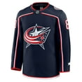 thumbnail image 2 of Men's Fanatics Zach Werenski Navy Columbus Blue Jackets Home Premium Jersey, 2 of 3