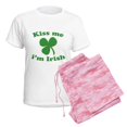 thumbnail image 6 of CafePress - Kiss Me Im Irish St Patricks Day Pajamas - Women's Short Sleeve Print T-Shirt and Pants Light Cotton Pajama Set, 6 of 7