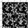 thumbnail image 2 of Soimoi Cotton Poplin Black Fabric By the Yard - 42 Inch Wide - Florals, Leaves Print Fabric - Elegant & Beautiful Patterns for Fashion and Home Decor Printed Fabric, 2 of 6