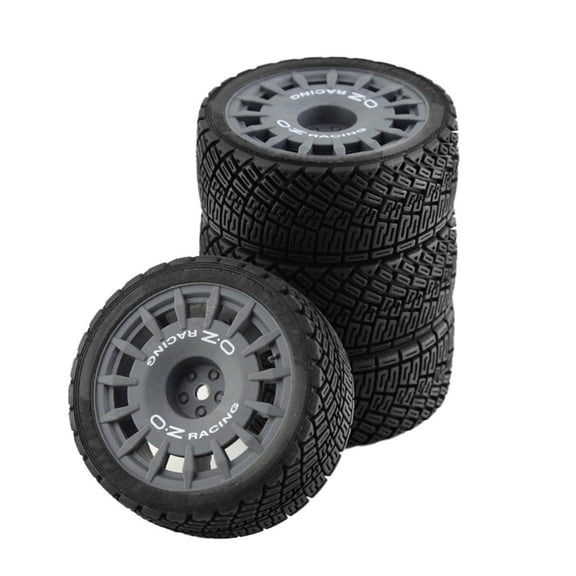 4* 67mm Outer Diameter RC Car Tire 12mm Hex RC Car Tires on Road Tyre Wheel Kit for 1/10 RC Car