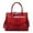 winered, variant on Vintage Women Snakeskin Grain Oil Leather Handbag Large Capacity Crossbody Shoulder Bag Pusrse