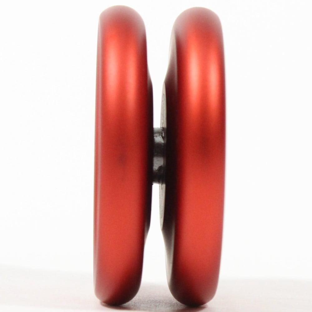 Zero Gravity Trekker Yo-Yo - 7075 Aluminum - Slim Line YoYo (Red with Silver XT Cap)