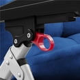 thumbnail image 3 of Topeakmart Zero Gravity Recliner with Cotton-padded Mattress, Navy Blue, 3 of 8