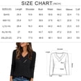 thumbnail image 2 of SUNBS Long Sleeve Shirts for Women Tunic V Neck Button Top Dressy Casual Business Blouses, 2 of 9