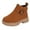 A1 Brown, variant on Girls Boots Ankle Boots Lace Up Waterproof Combat Shoes With Side Zipper for Toddler/Little Kid/Big Kid(Size:9)