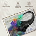 thumbnail image 6 of Elephant Stock Colorful Elephant Splash Wall Art - Horizontal Canvas Wall Art - Living Room Wall Decor - Animal Canvas - Gray And Turquoise Decor - 12" x 8", 6 of 8