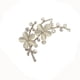 thumbnail image 3 of Broche Chic Fernando Joyería Opal Flor Pin Breastpin Mujer 1.77 pulgadas Plata, 3 of 8